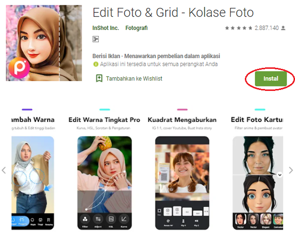 Edit Foto & Grid – Kolase Foto