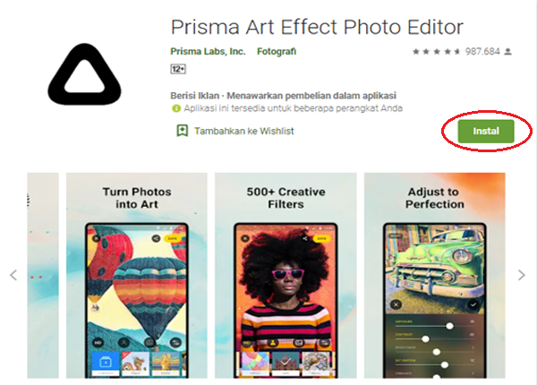 Prisma Art Foto Effect Editor