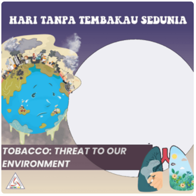 Twibbon Hari Tanpa Tembakau Sedunia Ke 5